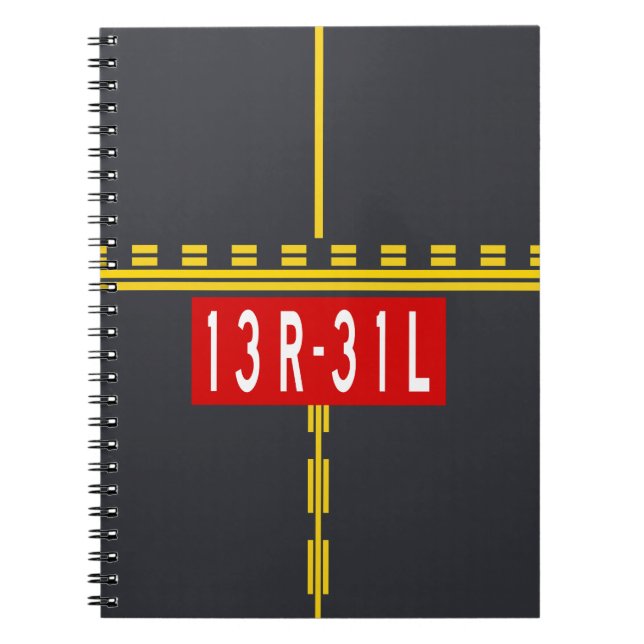 Holding Point Marking 13R-31L Anteckningsbok (Framsidan)