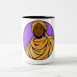 "Holding Space" Two-Tone Mugg, 15 oz Två-Tonad Mugg