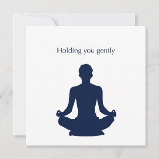 Holding You Gently konstkort Julkort