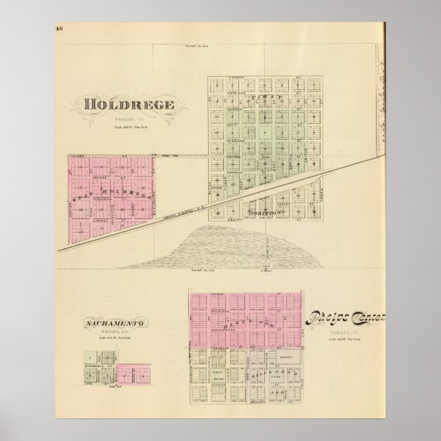 Holdrege, Nebraska Poster (Framsidan)