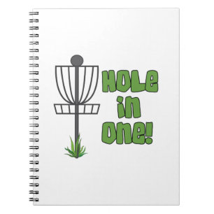 Hole in one anteckningsbok