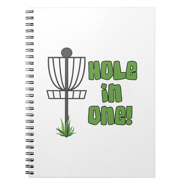 Hole in one anteckningsbok (Framsidan)