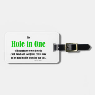hole in one bagagebricka