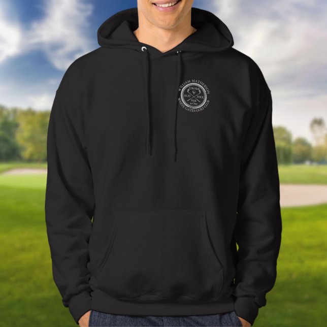 Hole in One Classic Golf Personlig Hoodie (Hole in One Classic Golf Personalised Hoodie)