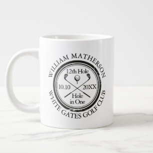 Hole in One Classic Personlig Golf Jumbo Mugg
