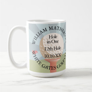 Hole in One Classic Personlig Kaffemugg