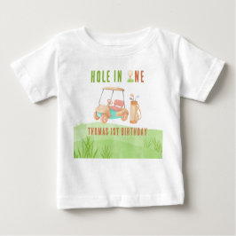 Hole In One First Birthday Party T Shirt