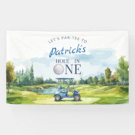 Hole In One Golf 1st Birthday 
