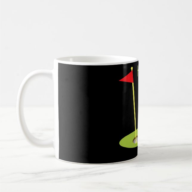 Hole In One Golfer 2021 Golf Hole In One Golfing  Kaffemugg (Vänster)