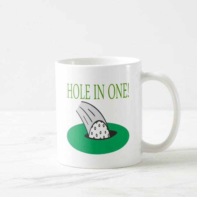 Hole in one kaffemugg (Höger)