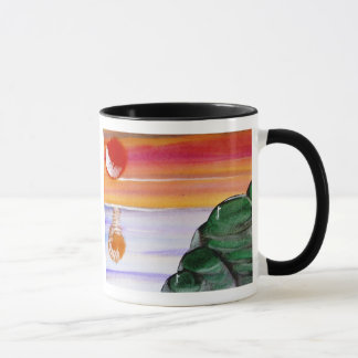 … hole in one… konst av Jutta Gabriel… Mugg