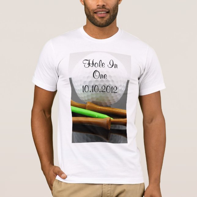 Hole in one t-shirt (Framsida)