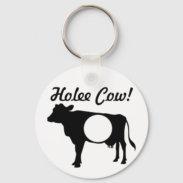 Holee Cow Keychain Nyckelring (Framsida)