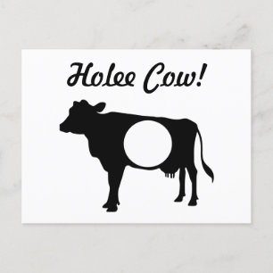 Holee Cow-vykort Vykort