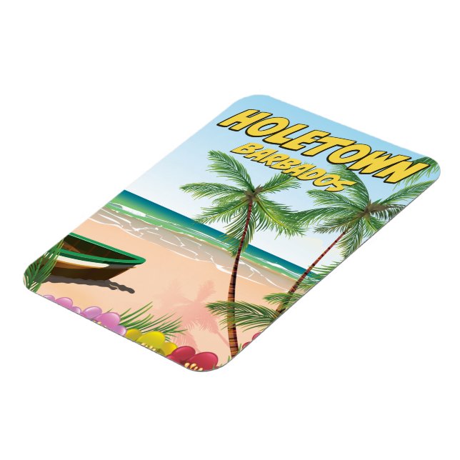 Holetown Barbados Magnet (Vänstra Sidan)