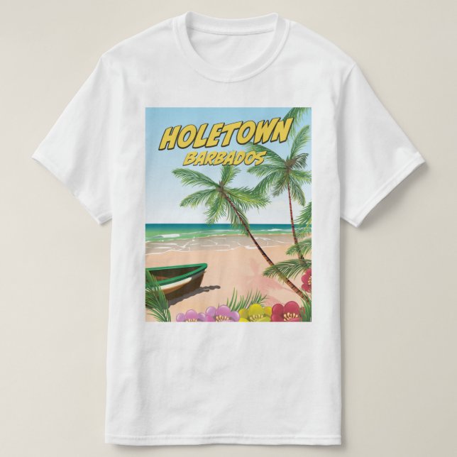 Holetown Barbados T Shirt (Design framsida)