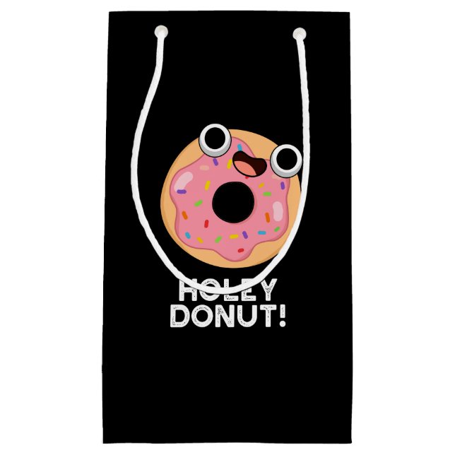 Holey Donut Funny Food Pun (Framsidan)