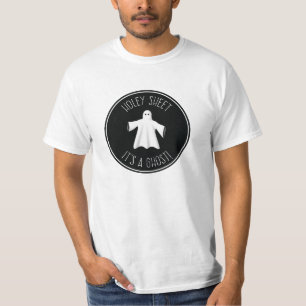 Holey Lakan Det är en Ghost - Funny Halloween T-Sh T Shirt