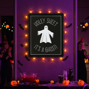 Holey Lakan Det är en Ghost - Halloween Poster