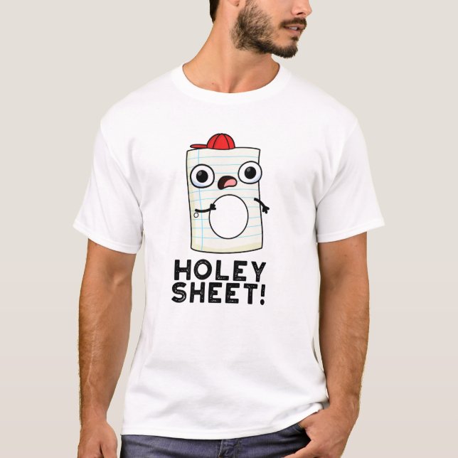 Holey Lakan Funny Papper Pun T Shirt (Framsida)