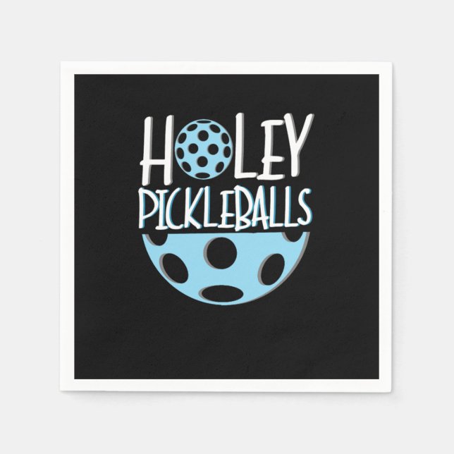 Holey Pickleball Paddle Sports Net Racquet Crossco Pappersservett (Framsidan)