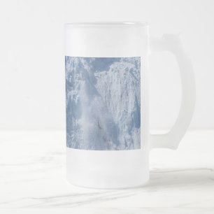 Holgate Calving Action Frosted Glass Beer Mugg