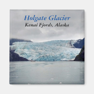 Holgate Glacier Kenai Fjords Alaska fotomagnet Magnet