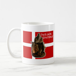 Holger Danske mugg för 11 uns klassikervit