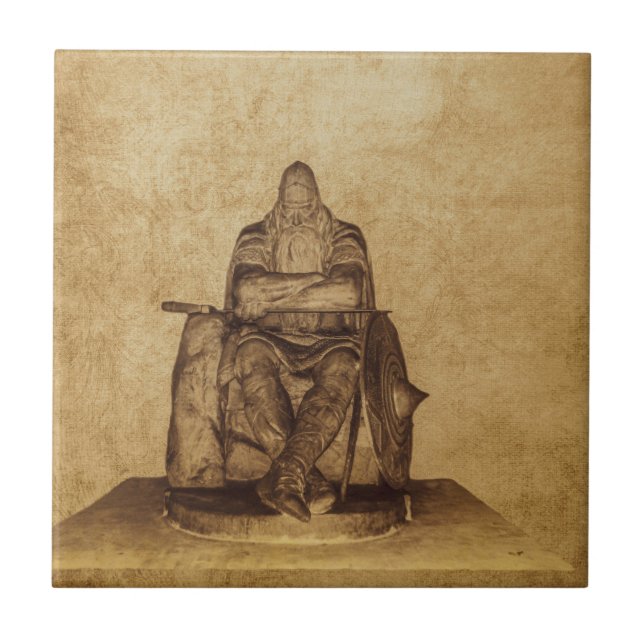 Holger dansken kakelplatta (Framsidan)