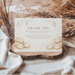 Holi Cannoli Sweet Bakery 1st Birthday Tack Kort