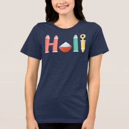 Holi färgspruta & pulver skål t shirt