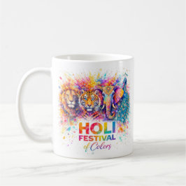 Holi Festival of Colors Wild Kaffemugg