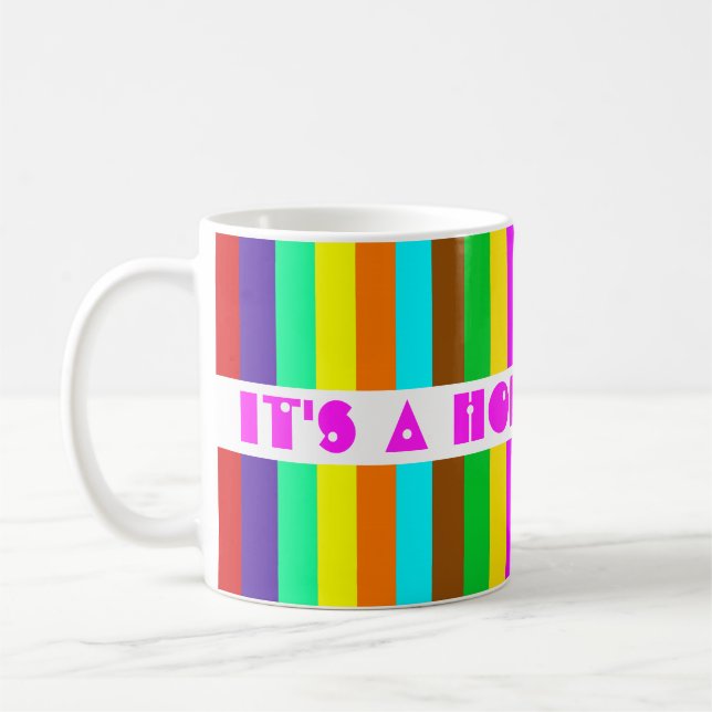 HOLI-festivalen i Färg 2 + era idéer Kaffemugg (Vänster)