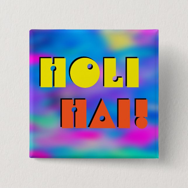 HOLI-festivalen i Färg 2 + era idéer Knapp (Framsida)