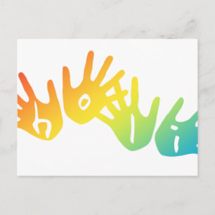 holi händer vykort