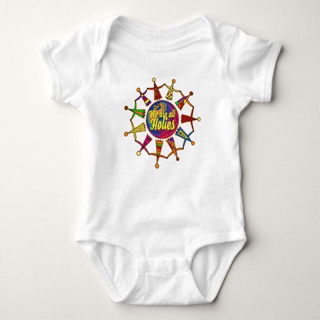 holi - VI ÄR ALLA HOLIES Tee Shirt (Framsida)