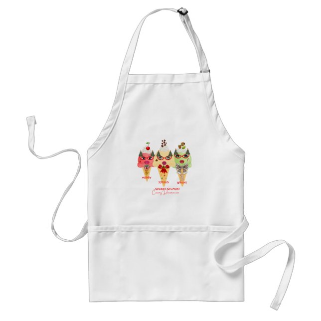 Holiday Apron Christmas cheer Spunky Spumoni Förkläde (Framsidan)