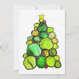 Holiday Cairn Christmas Card Tack Kort
