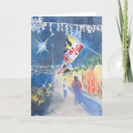 Holiday Card - Blank Inside Kort