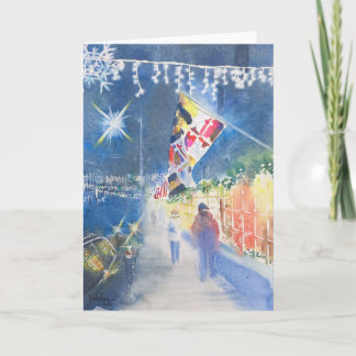 Holiday Card - Blank Inside Kort