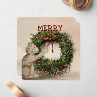 Holiday card illustrated by Monika Marzec Anteckningskort