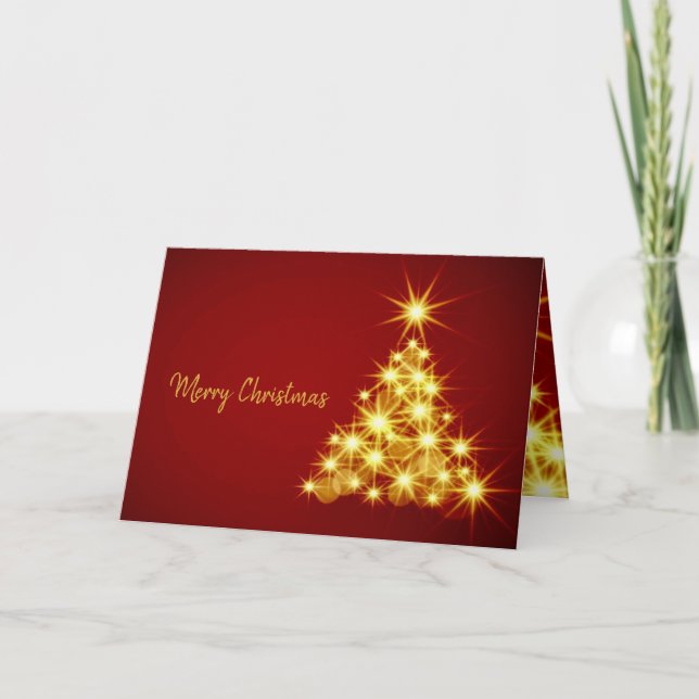 Holiday Card Merry Christmas Helgkort (Framsida)