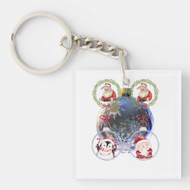 Holiday Characters on a Snowflake Ornament (Framsidan)