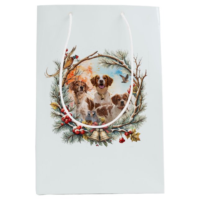  Holiday Cheer With a Brittany Spaniel (Framsidan)