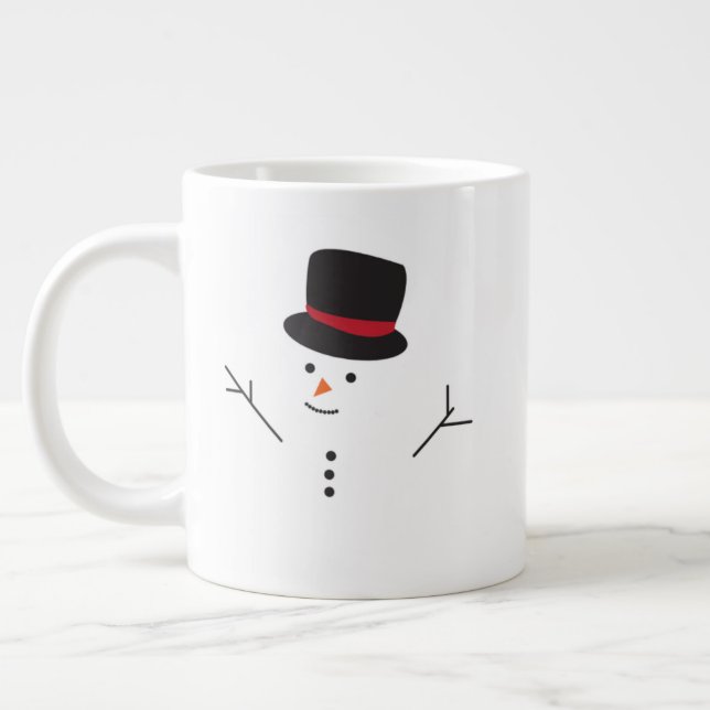 Holiday Christmas Mug – Magical Winter Cocoa Jumbo Mugg (Vänster)