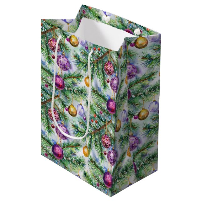 Holiday Christmas Tree Ornaments (Framsidan Vinklad)