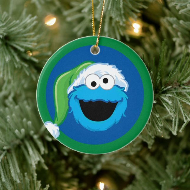 Holiday Cookie Monster Julgransprydnad Keramik (Träd)