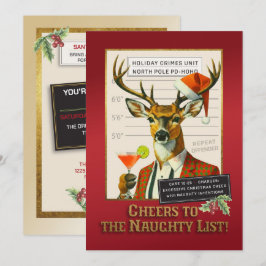 Holiday Crimes Unit – Reindeer Repeat Offender Inbjudningar