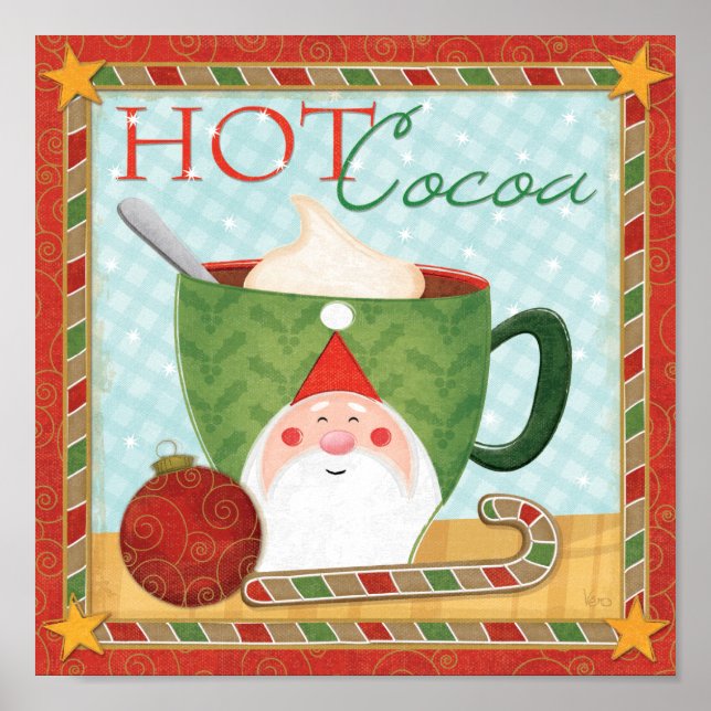 Holiday Cup with Mint Cocoa Poster (Framsidan)