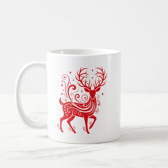 Holiday Deer Kaffemugg (Vänster)